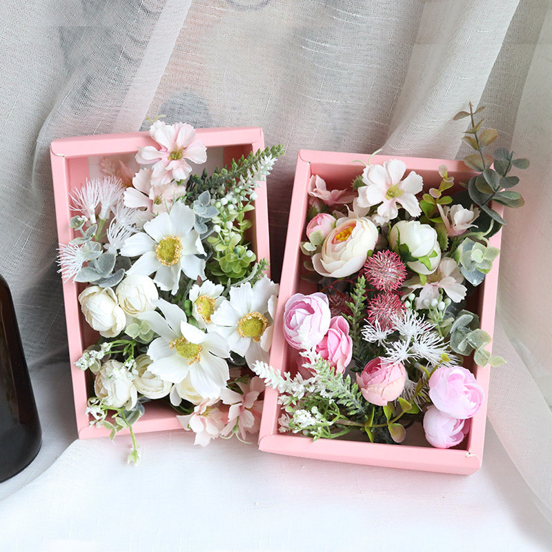 ins ssen department silk fairy hair sensual DIY handmade flower material suit ancient wind head decorated bride wedding flower ring