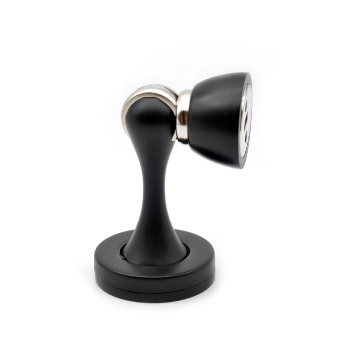 Hole wall black door suction wall suction floor suction Bathroom door door door resistance Strong magnetic anti-collision door stopper door top