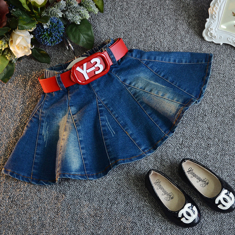 Jupe fillette en toile - Ref 2050094 Image 37