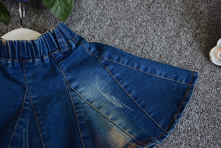 Jupe fillette en toile - Ref 2050094 Image 31