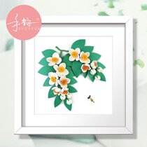 Hand rhyme paper summer fresh paper painting finished material package adult hand derived paper tool line drawing set