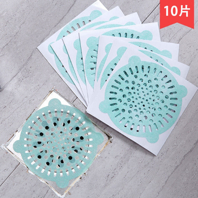 Disposable blocking network leakage bathroom hair filter for toilet hair blocking artificial sink
