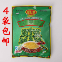 4 bags of Chaoshan flavor Xinli brand mung bean cool 320g instant mung bean soup Dessert sugar water Nutritious breakfast