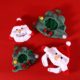 Dog and Cat Christmas Decoration Hat, Small and Medium-Sized Dog Headgear, Cartoon Cute Costume, Plush Christmas Tree Snowman Hat