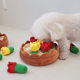 ins Wind Tulip Hidden Treat Toy Set Pet Bb Barking Dog Interactive Toy Self-Entertainment Sound Toy Cute