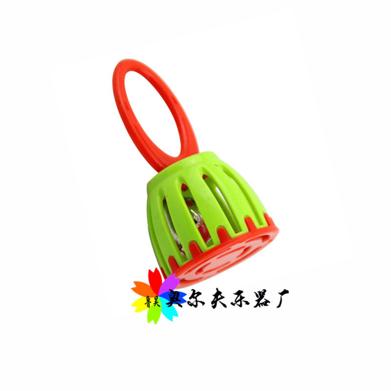 Kindergarten Baby Plastic Sandhammer Plastic Hand Grip Rocking Bell Baby Early Teaching Toy Chase for Vision Visual Training