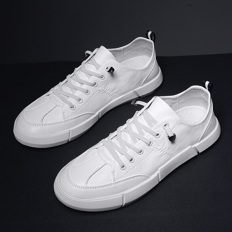 Hong Kong trendy white shoes men's shoes 2022 new Korean version summer breathable all-match men's casual shoes fashion shoes