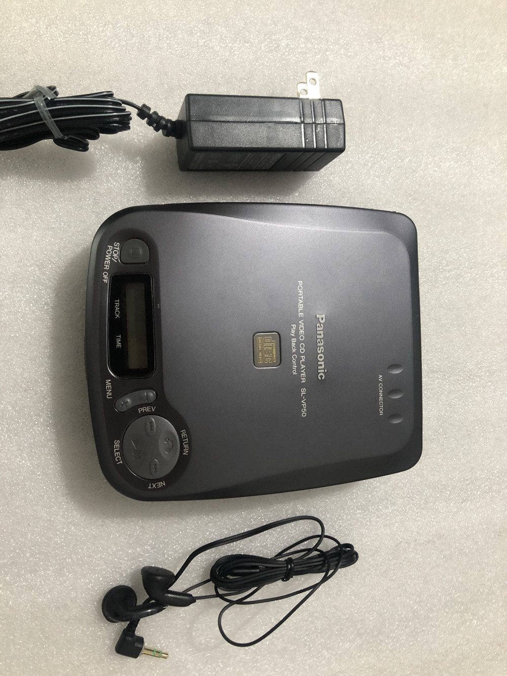 Panasonic SL-VP50 Panasonic SL-VP50 ポータブルビデオCDプレーヤー