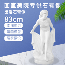 Bathing plaster art teaching aids Avatar plaster sculpture plaster model sketch plaster head portrait plaster portrait