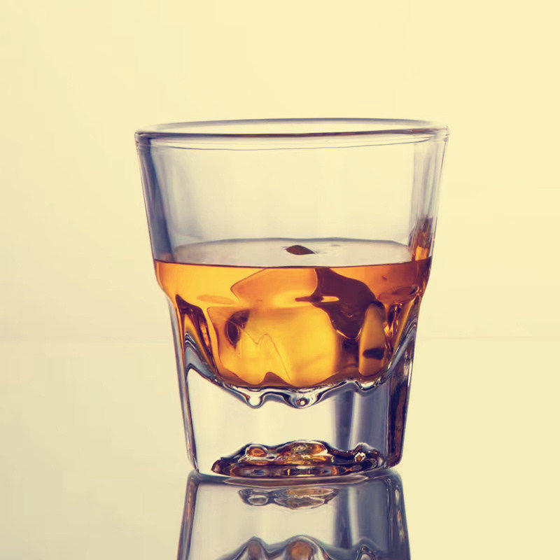 Ликер Cup 玻璃杯100ml酒杯白酒家用水晶玻璃二两杯2两白酒杯啤酒杯三两创意