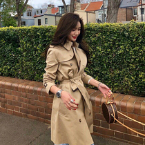 Chic early autumn Korean version Spring 2021 new fall autumn clothing lady sashimi lulu jacket in the wind cloisters