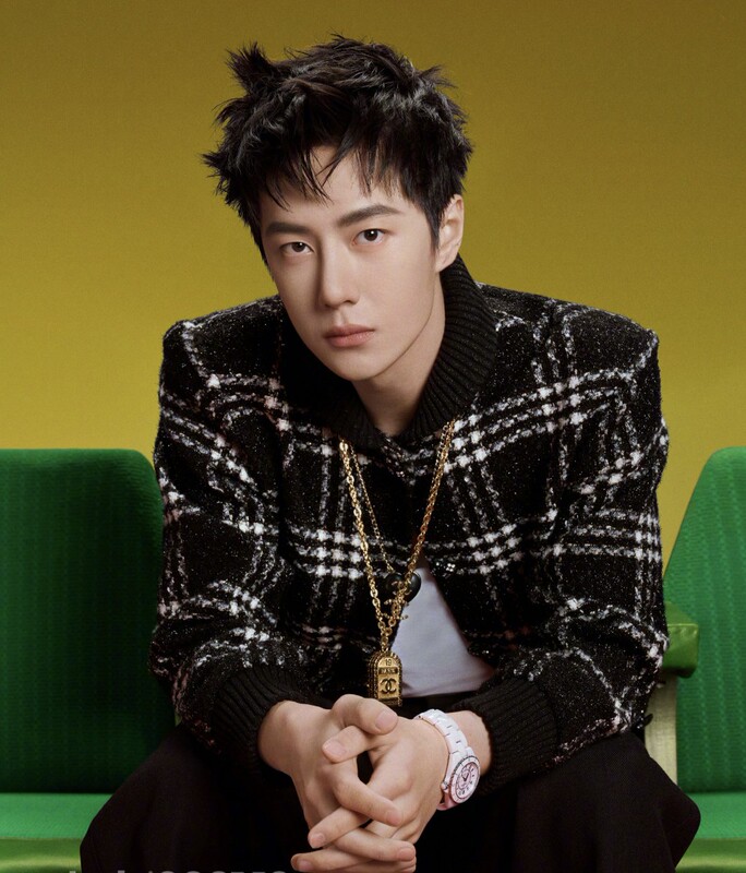 Wang Yibo Style Jacket 2025 Spring and Autumn French Style Black and White Checkered Baseball Collar Casual Jacket Trendy Versatile for Men