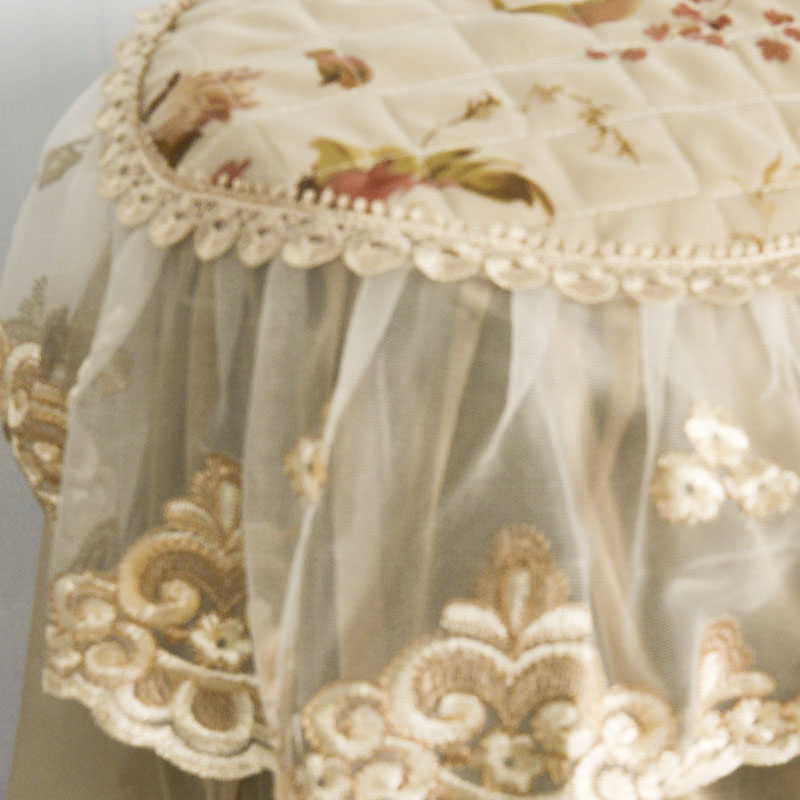 Скатерть 空气炸锅防尘罩保护罩内径简约布布艺方便帘布电饭煲套防油罩定制