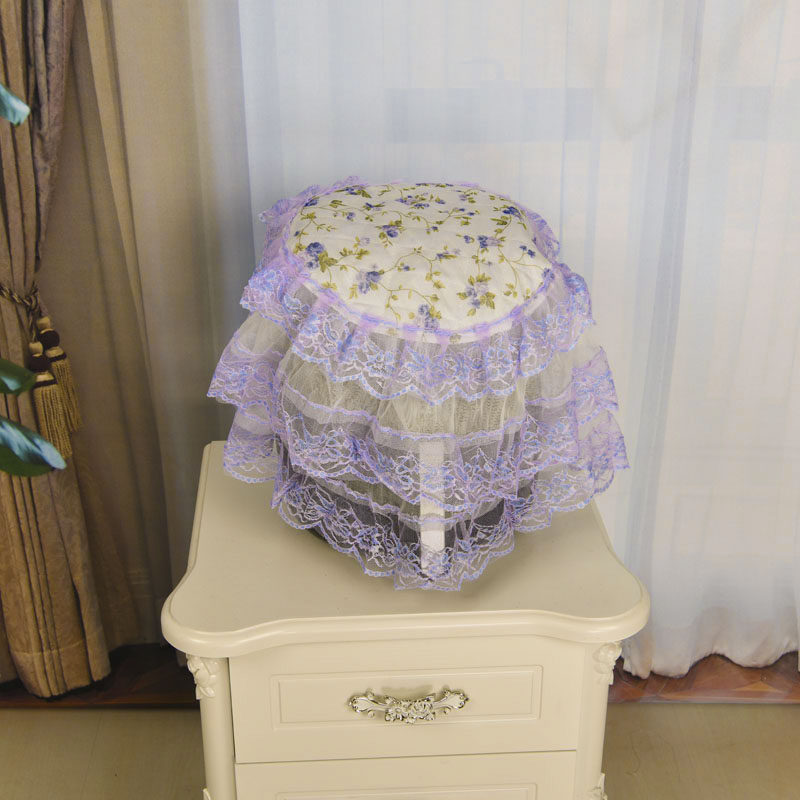 Скатерть 空气炸锅防尘罩保护罩内径简约布布艺方便帘布电饭煲套防油罩定制