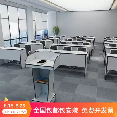 Training table strip table Conference table Strip table School institution desk and chair combination Tutoring class simple desk strip