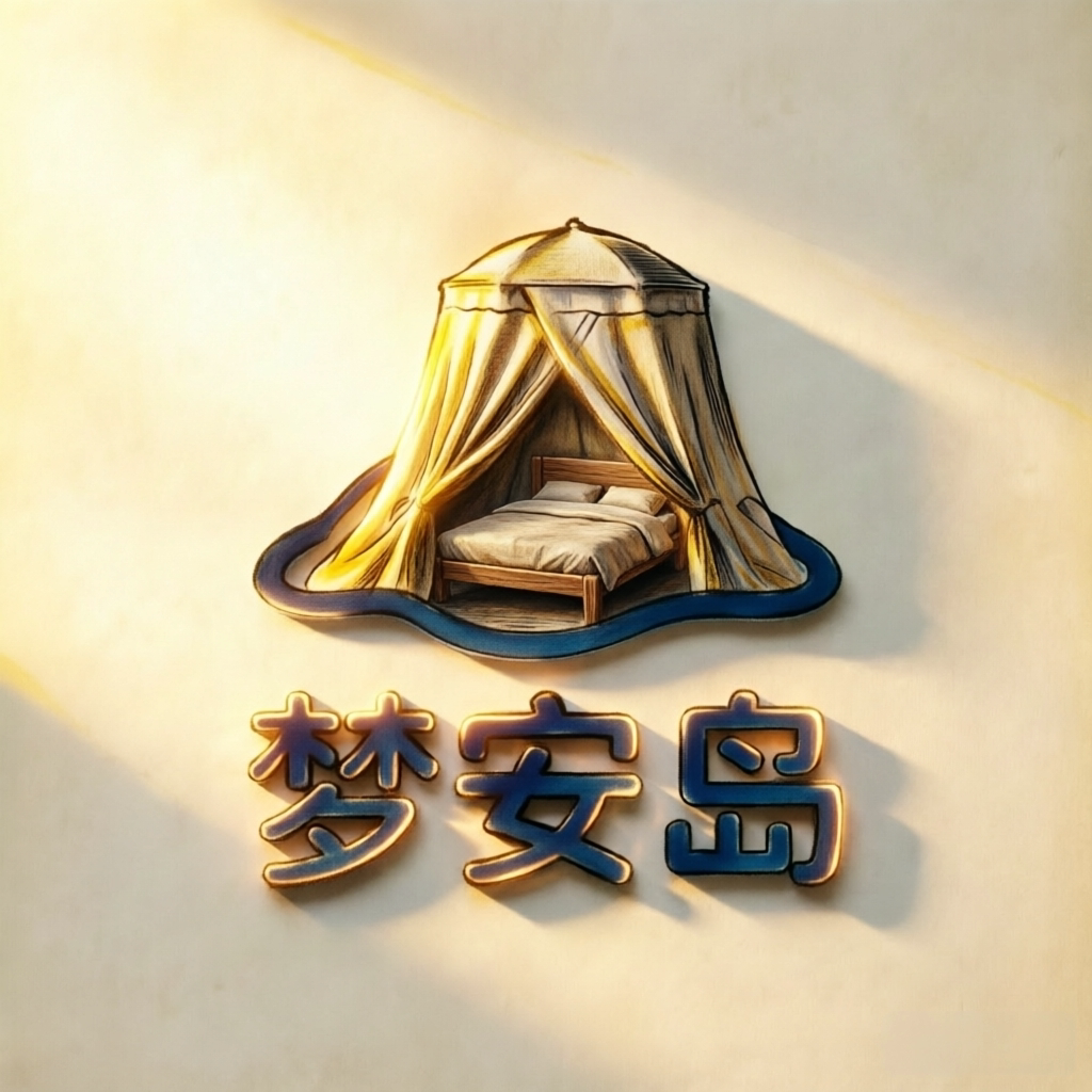 梦安岛的LOGO