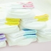 7 đôi vớ nữ vớ cotton trắng mùa thu và mùa đông tất nữ màu sắc bên phụ nữ thể thao vớ mùa thu khử mùi Bít tất nữ