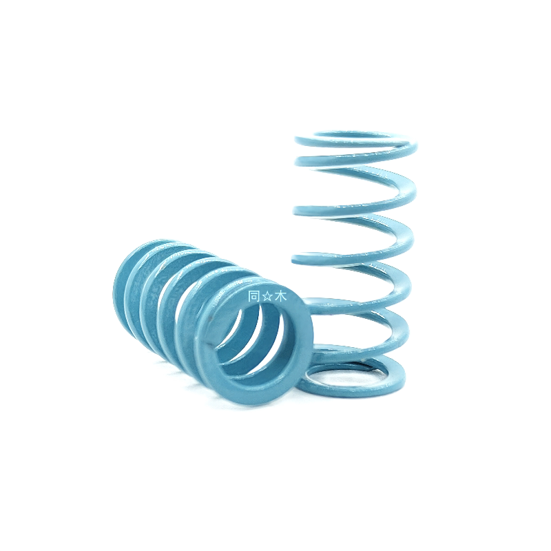 T-SWU14 5-15 20 25 30 35 40 45 50 55 60 65 light blue rectangular spiral spring