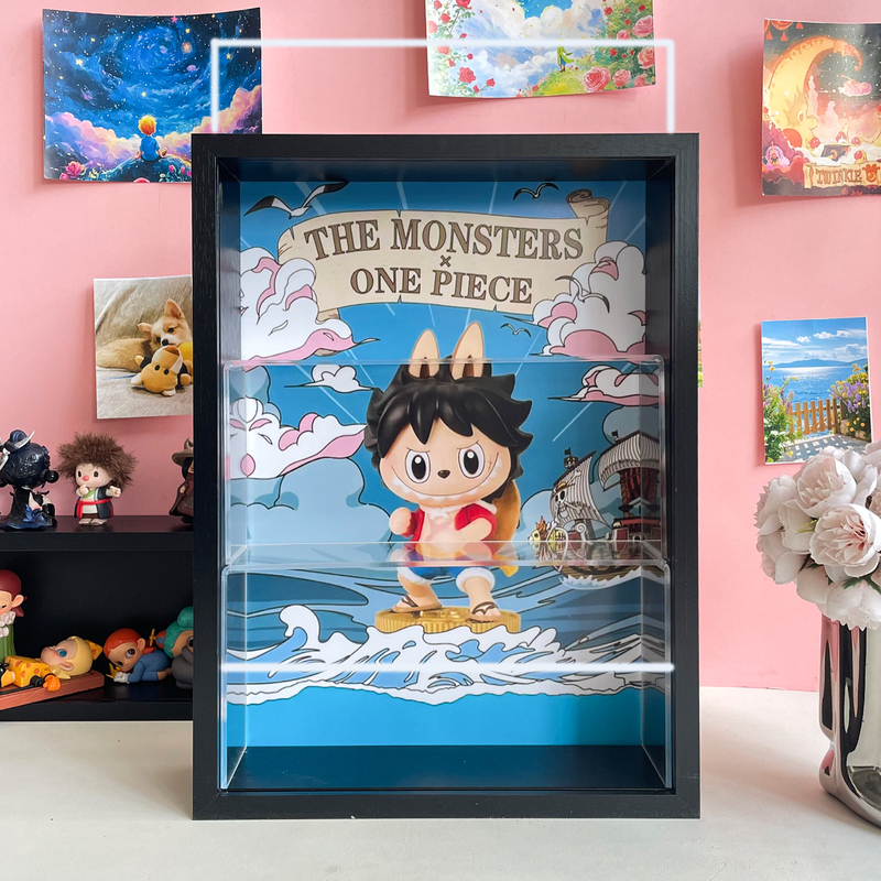 One Piece Series Collaboration Luffy Blind Box Storage Photo Frame Pull-Out Style Storage Display Box Display Frame Pull-Out Photo Frame One Piece Series Collaboration Luffy Blind Box Storage Photo Frame Pull-Out Style Storage Display Box Display Frame Pull-Out Photo Frame
