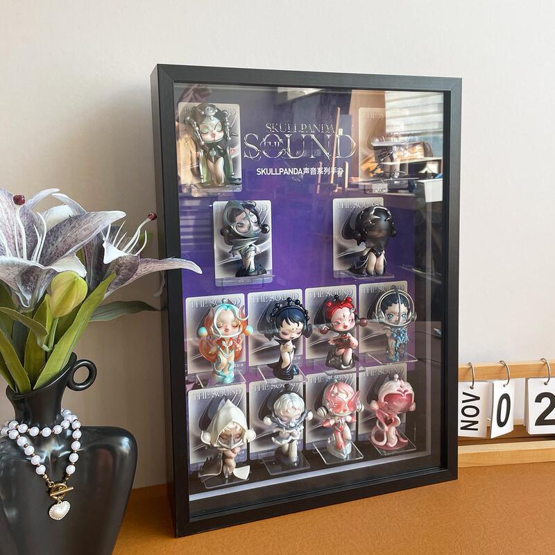 Sp Sound Series Blind Box Complete Set Storage Frame Dustproof Three-Dimensional Hollow Photo Frame Theme Display Frame Display Box