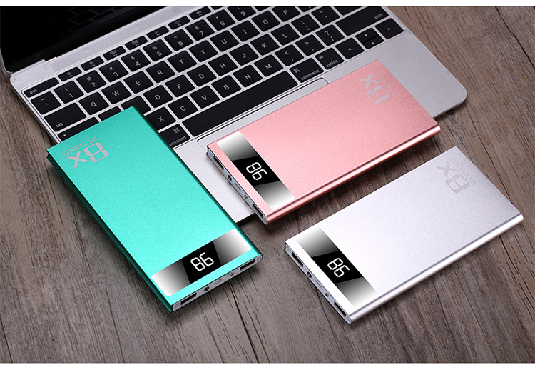 Customized siêu mỏng dung lượng cao có thể sạc lại kho báu của Apple vivo OPPO Huawei điện thoại di động tặng chữ tùy chỉnh phổ biến - Ngân hàng điện thoại di động sạc dự phòng anker 20000mah
