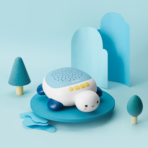 贝恩施哄睡小海龟 婴儿音乐投影睡眠仪安抚宝宝睡觉神器益智玩具
