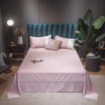  60 pure color pure cotton satin plush bed sheets single piece 1 5m1 8m bed cotton quilt single three-piece set 2 0m