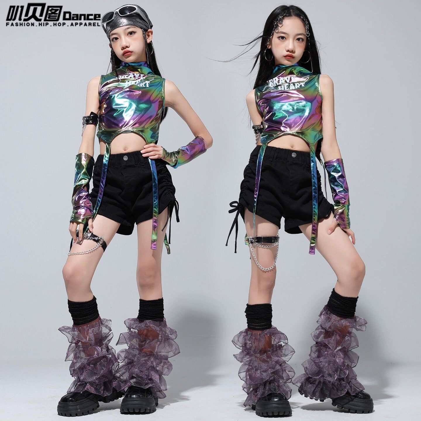 爵士舞服装女童潮服:让宝贝在舞台上闪耀全场🌟 -街舞服装-淘宝百科网