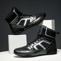 Boxing Shoes Free Fighting Shoes Adult Wrestling Shoes Training Competition Anti-Slip Sanda Shoes Fighting Shoes Taekwondo Shoes