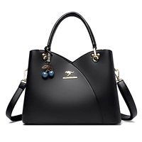 [Авторизованная натуральная кожа] Черный