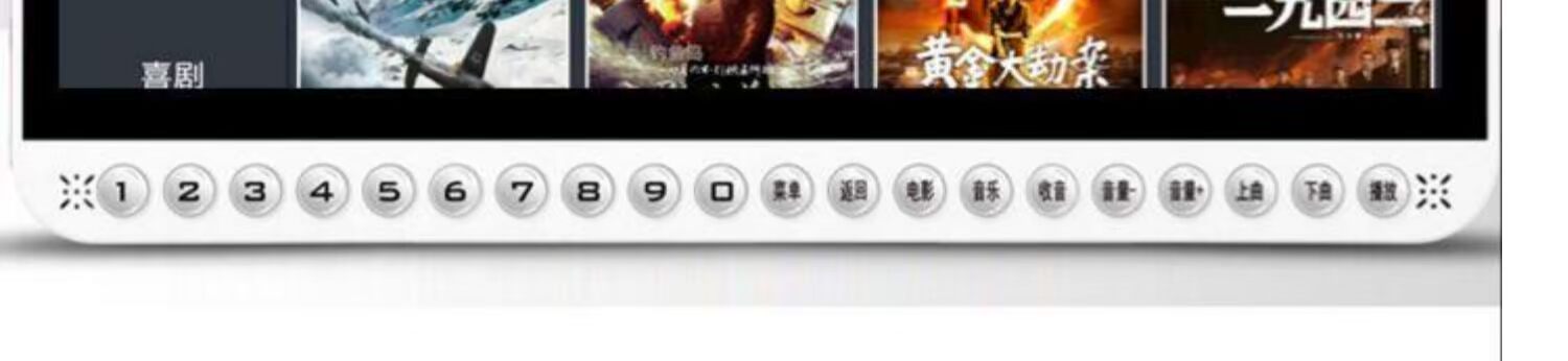 Máy xem Yushchenko 25 inch HD mạng TV dvd ông già nhảy vuông nhảy video WIF đa chức năng - Trình phát TV thông minh màn chiếu treo tường