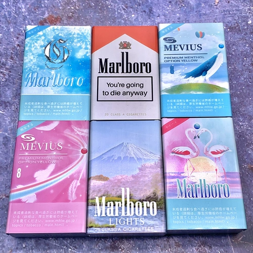 Креативная металлическая портативная мультяшная лента, портсигар, алюминиевый сплав, 20 шт