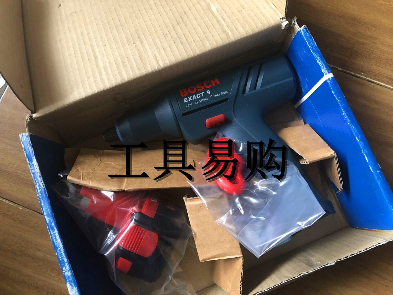 Bosch definite torsion tool BOSCH EXACT 9 0602490436 EXACT 9 packaging old