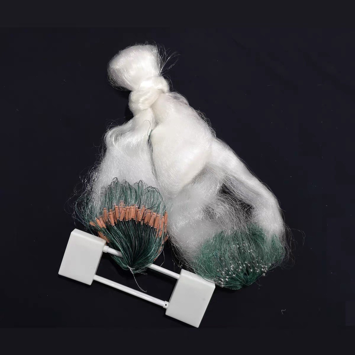 Crucian carp fishnet fishing net three-layer net sticky mesh wire mesh 5 to 8 public branch fishnet white strip fat head silver carp still water river use