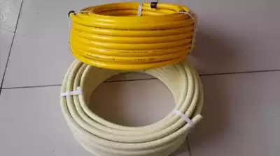 Stainless steel gas pipe 4 points can be buried thick yellow explosion proof pipe coil 6 points 304 metal anti rat bite promotion