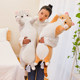 Internet celebrity cat plush toy doll lazy cute girl long pillow to sleep with you doll girls bed