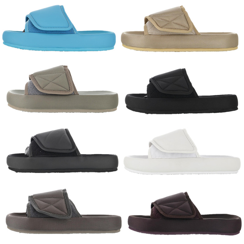 Coconut Bread Slippers Season Water Resistant Slide Thick Bottom Yeezy Dongle Pool Magic Stick Pillow Silk