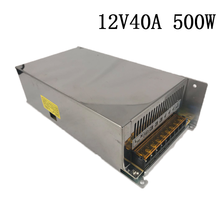 12v40a 500w switching power supply 12v DC power supply regulated power supply 220v to 12v500w access control power supply