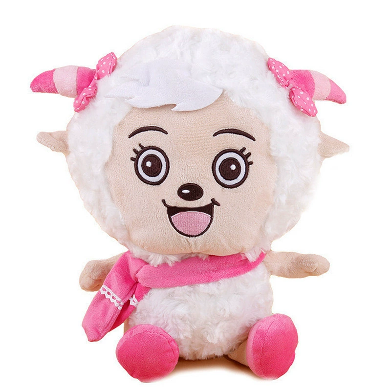 Dê dễ chịu Búp bê xinh đẹp Sói xám Sói Đồ chơi sang trọng Cừu lười Rag Doll Nhỏ Xám Xám Sinh nhật - Đồ chơi mềm