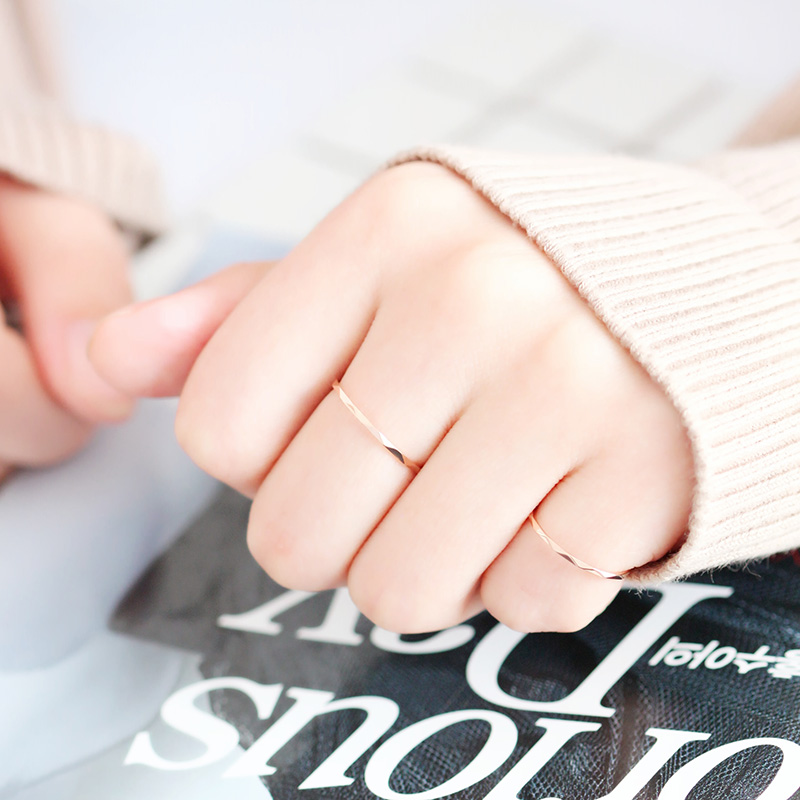 Bague Femme BORNTRUE    en Acier au titane - Ref 3088510 Image 3