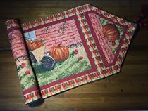 American Country European Retro Mediterranean in Style Table Table Tea Pad 33*180 Wooden Car Pumpkin