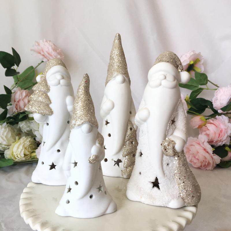 Minima Nordic American Countryside Home Patio Decoration Craft Gifts Swing Accessories Ceramics Christmas Old Genre Nightlight Pendulum