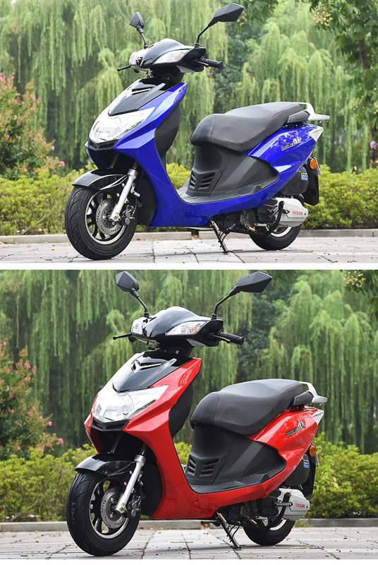 Xe máy tay ga 125cc mới tiết kiệm nhiên liệu xe máy nhiên liệu nam và nữ xe thể thao xe máy hoàn chỉnh xe có thể được trên thẻ - mortorcycles