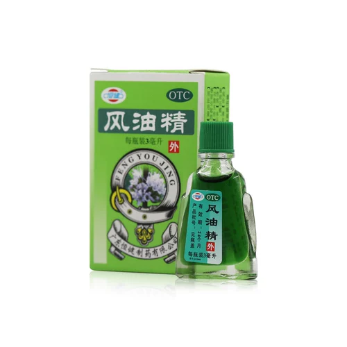 Гуандун Хенгцзян Ветровое масло 3 мл прохладный ветер против борьбы с антибайном против комаров комаров.