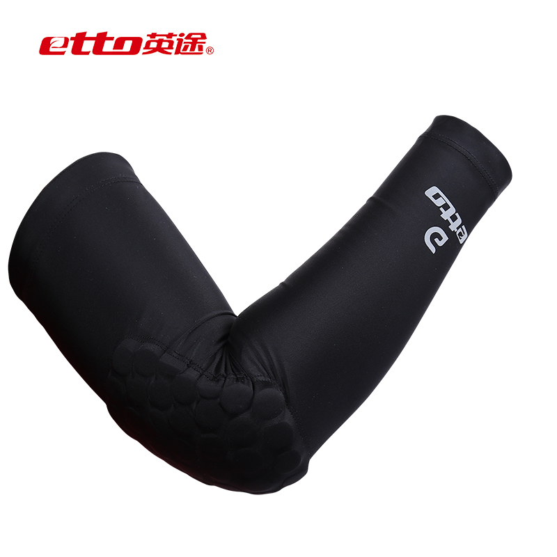 etto English Basketball Arm's Cellular Basketball Sports Suit Man Lengthened elbow guard sport protective gear SU304