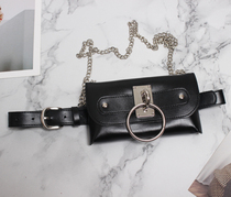 Multifunctional Korean fashion belt running bag female ins Wind Bag bag pocket pocket purse belt decoration ins tide