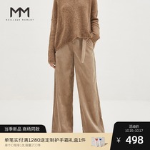 Shopping mall with MM Mam winter New corduroy straight wide leg casual pants children 5A9150161