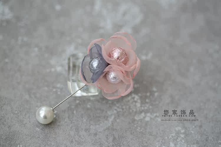 Broche femme en Fils de soie - Ref 1172770 Image 7