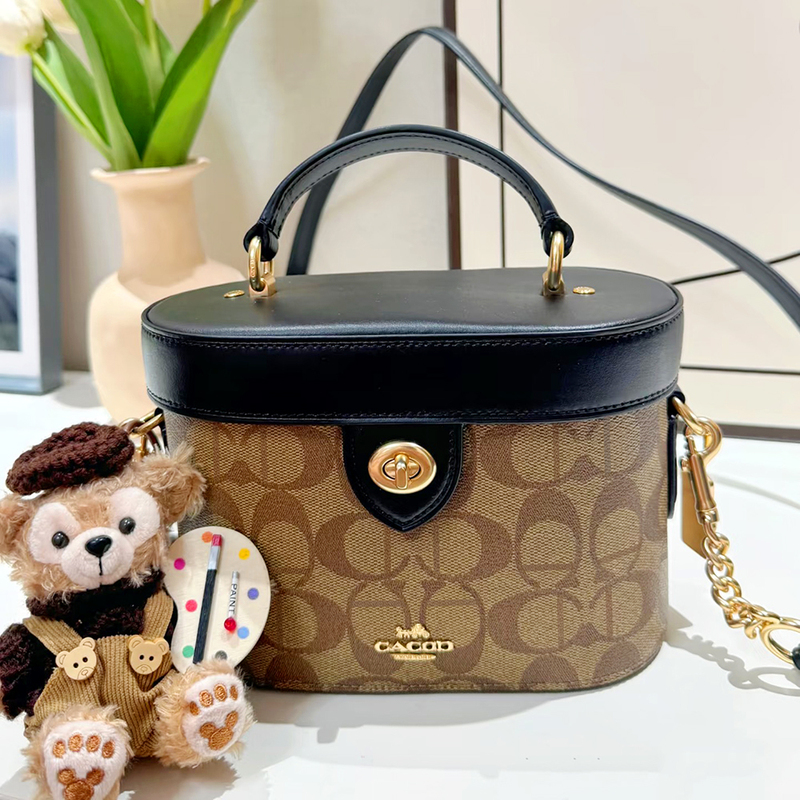 This Year's Trendy Color-Blocked Small Bags for Women 2026 New Fashion Versatile Crossbody Bag Super Popular Handbag Box-Shaped Small Square Bag