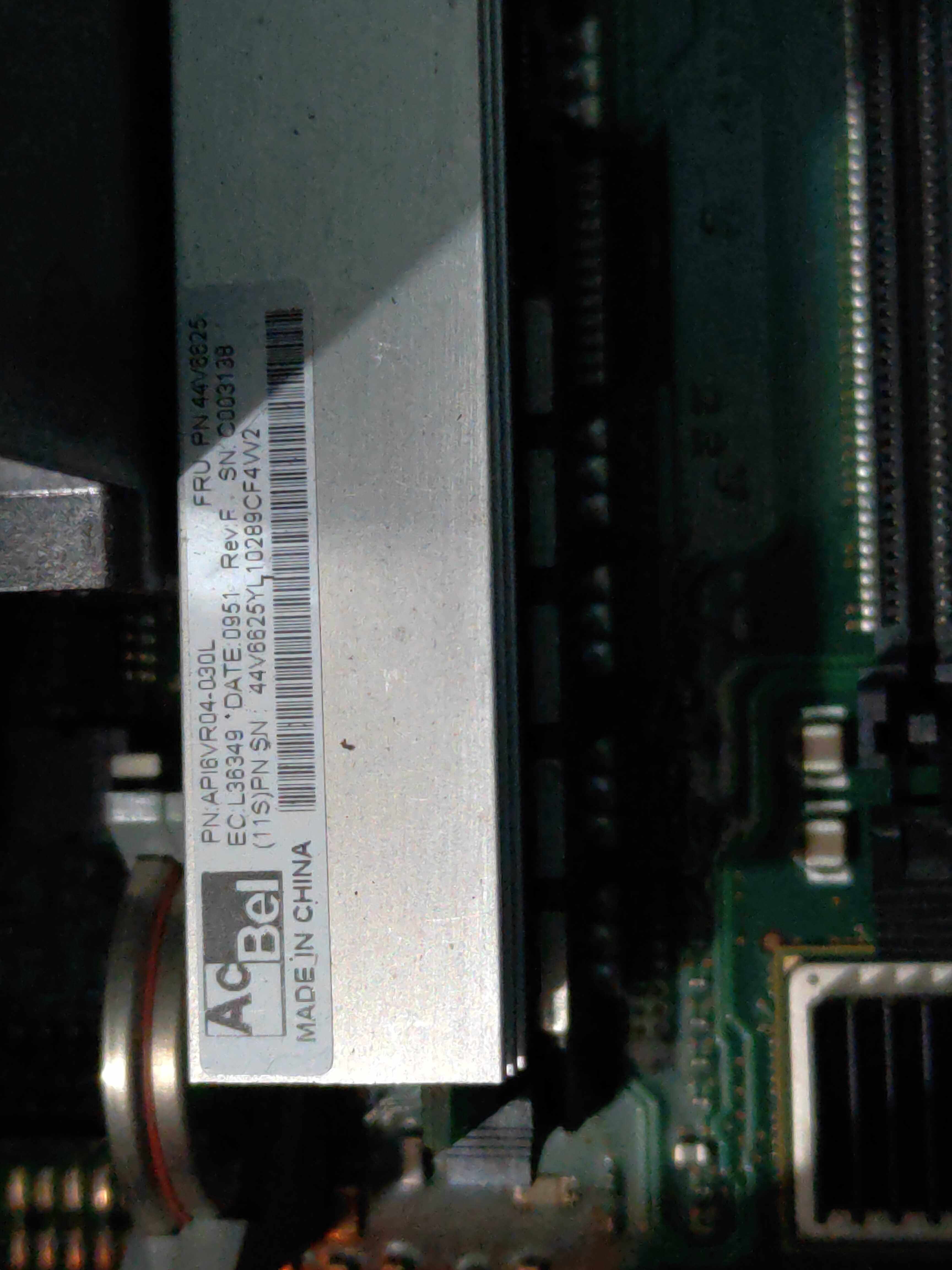 IBM 74Y6044 74Y6138 74Y6138 44V6625 44V6625 44V5183 VRM voltage stabilization module